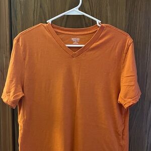 Mossimo Supply Co. Men's Short Sleeve Orange Tee
